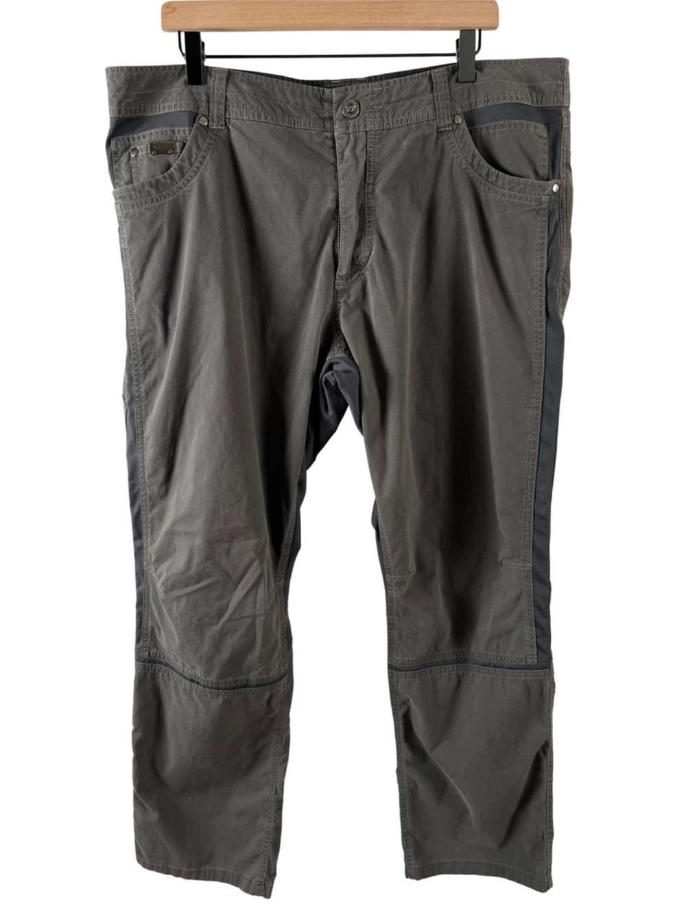 Kuhl Pants Mens 40 X 30 Radikl Gray Stretch Hiking Outdoors